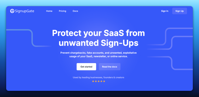 Nuxt SignupGate