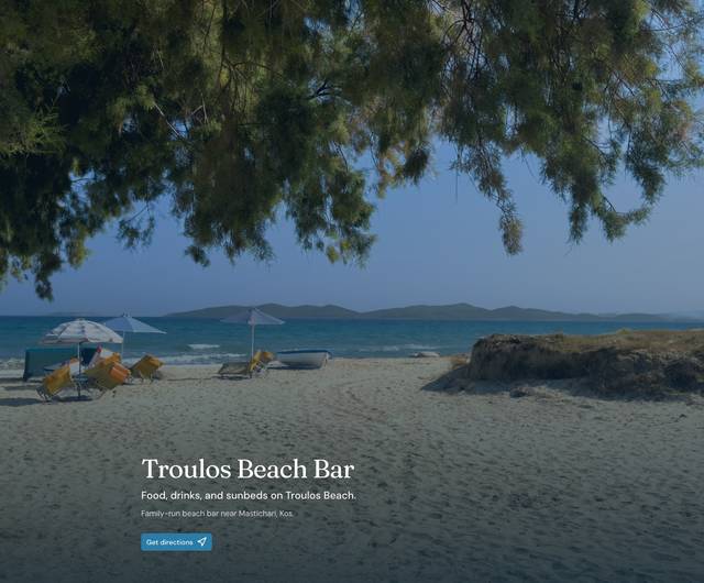 Troulos Beach Bar