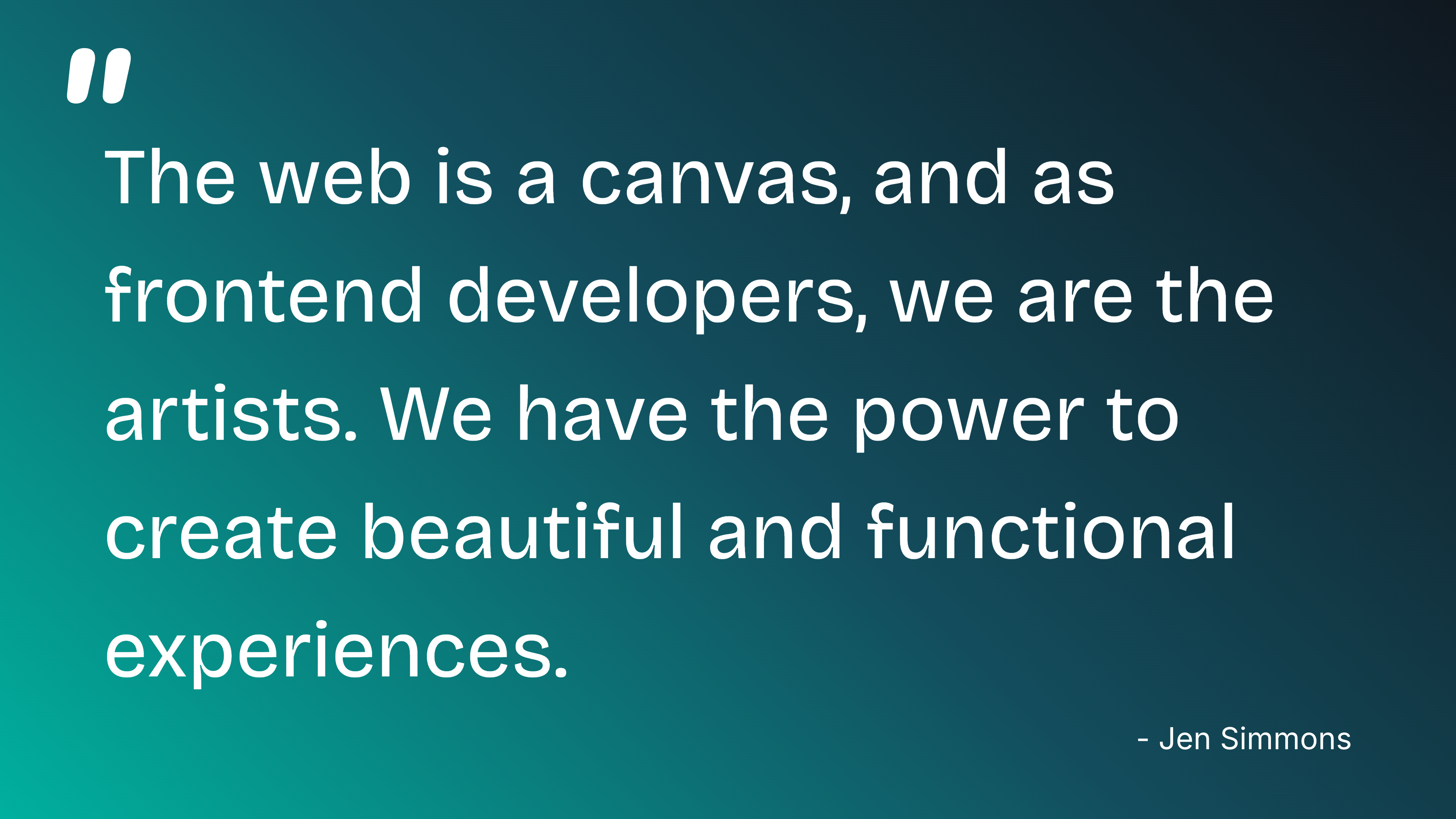 Quote of the week