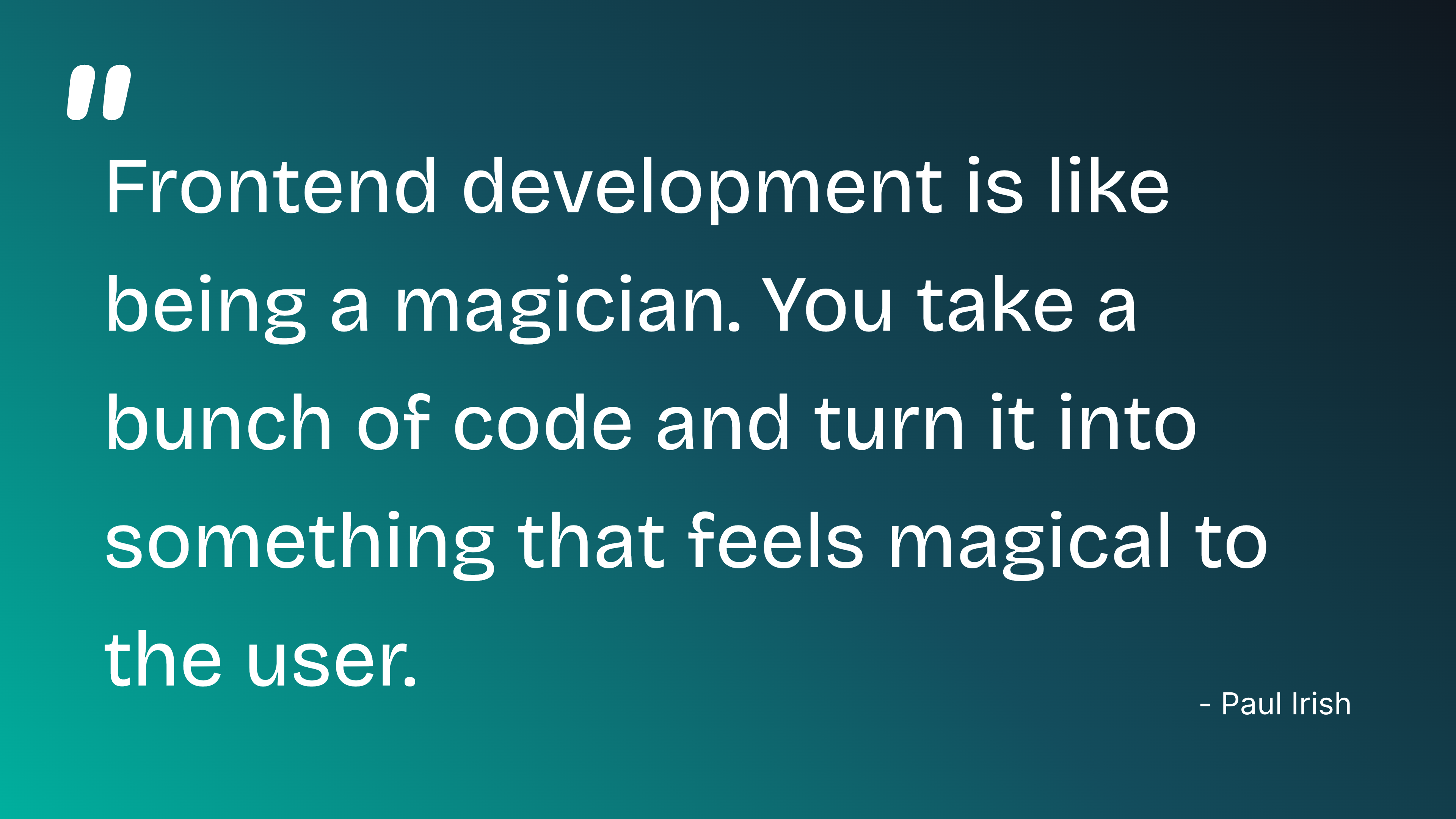 Quote of the week
