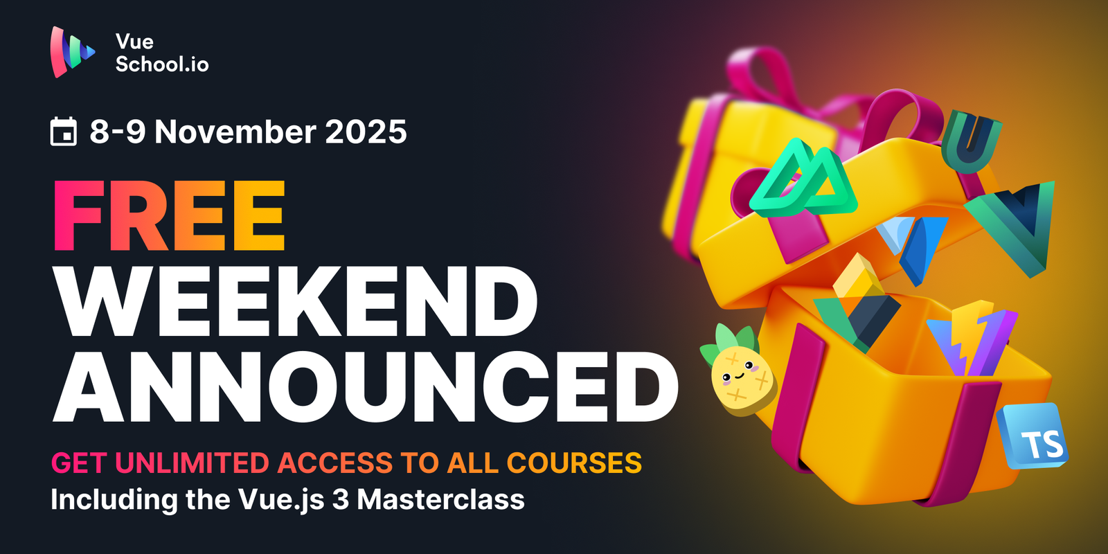 Vue School's Free Weekend